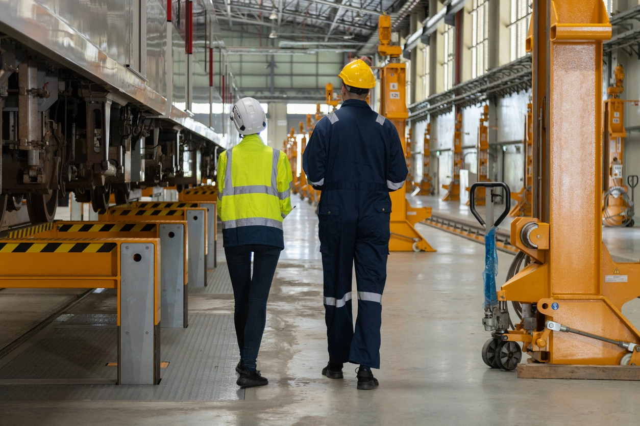 manufacturing entrance and exit surveillance cameras