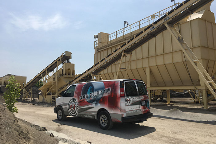 Aggregate Facility Security Camera Installation