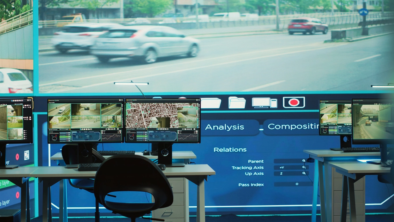 AI video analytics classifying activity in a commercial facility