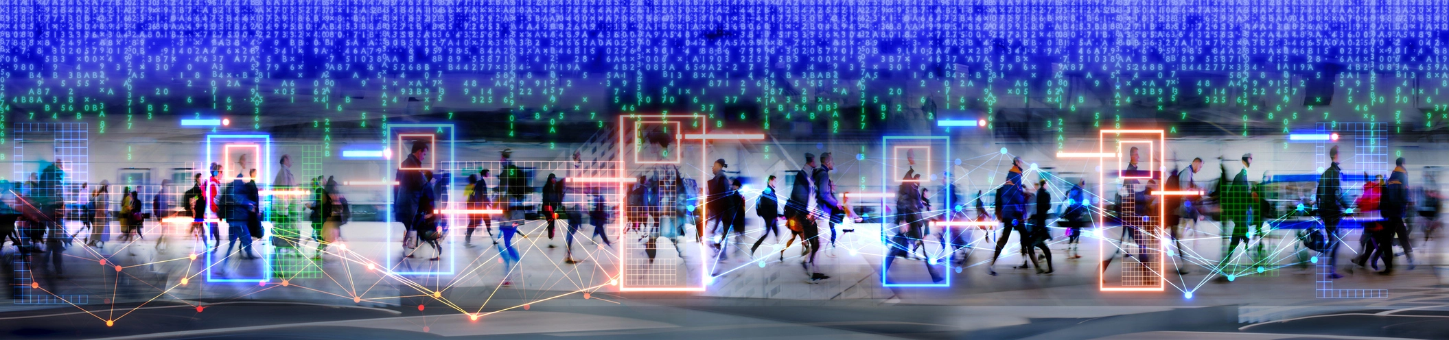 Retail environment monitored with people analytics