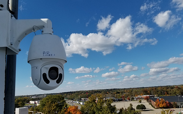 PTZ Camera Overlooking Construction Site