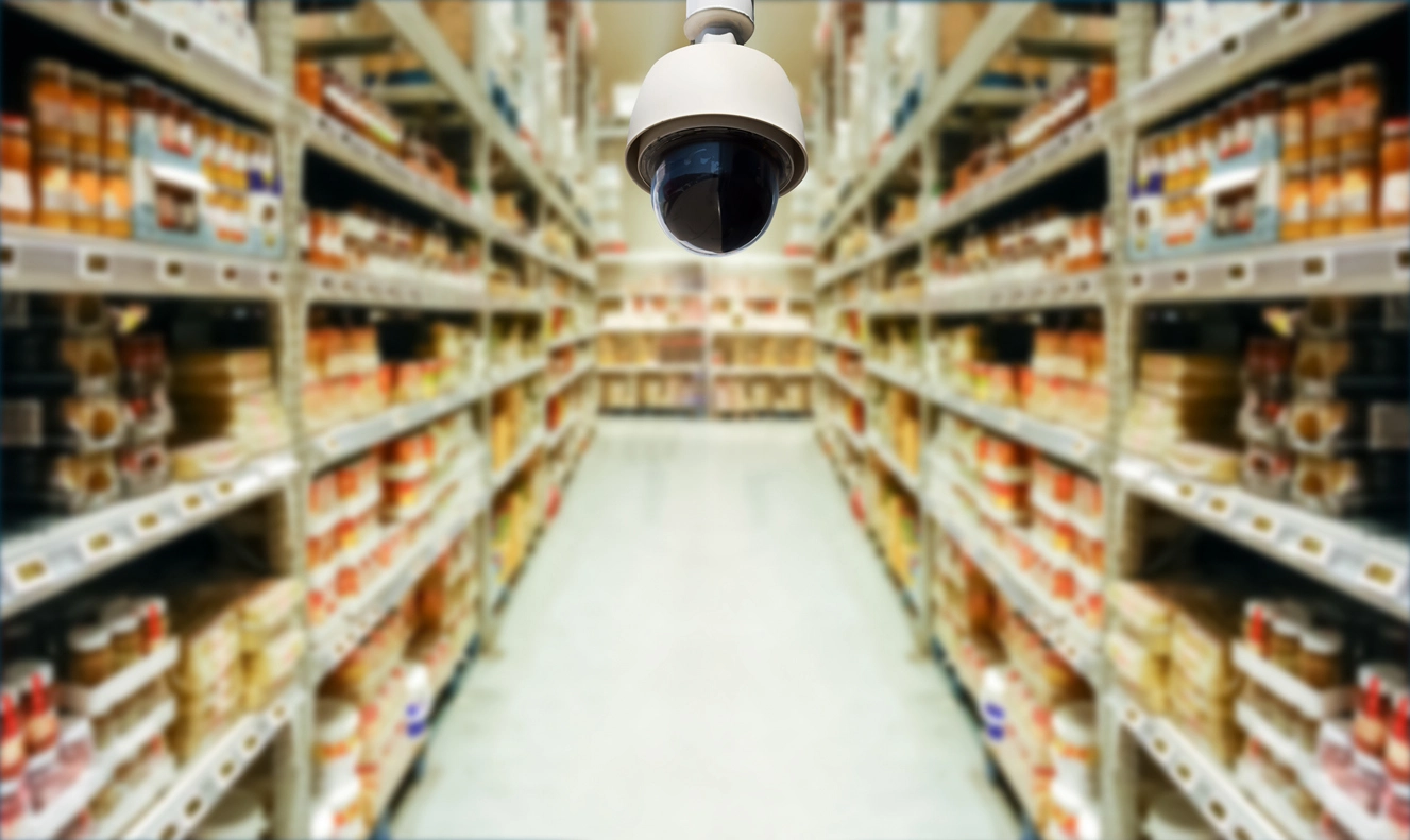 retail security cameras used for loss prevention and theft investigation